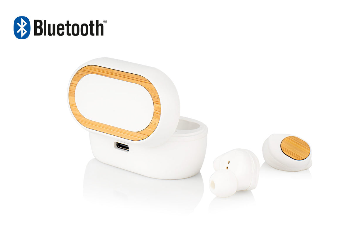 Audífonos Bambú Bluetooth 5.0