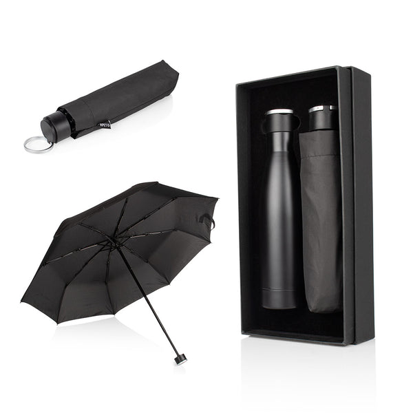 Set Legacy Duo | Paraguas + Botella Ejecutiva 550 ml
