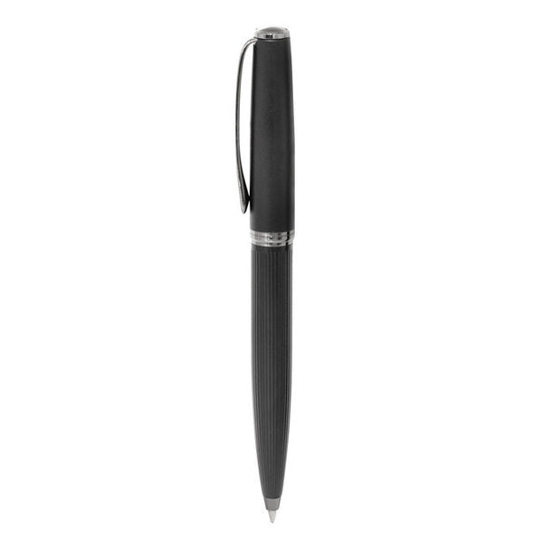 Onyx Twist — Bolígrafo Metálico con Grip Texturizado