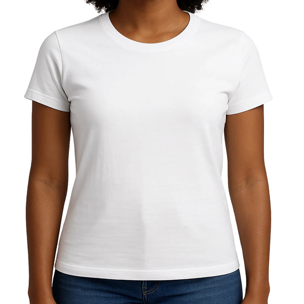 Camiseta Mujer Cuello Redondo