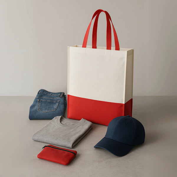 Bolsa ecológica bicolor 30x 45 cm
