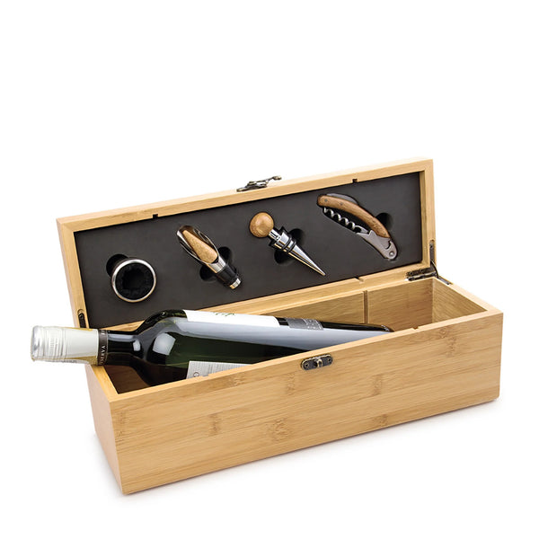 Set Bambú WineBox Deluxe