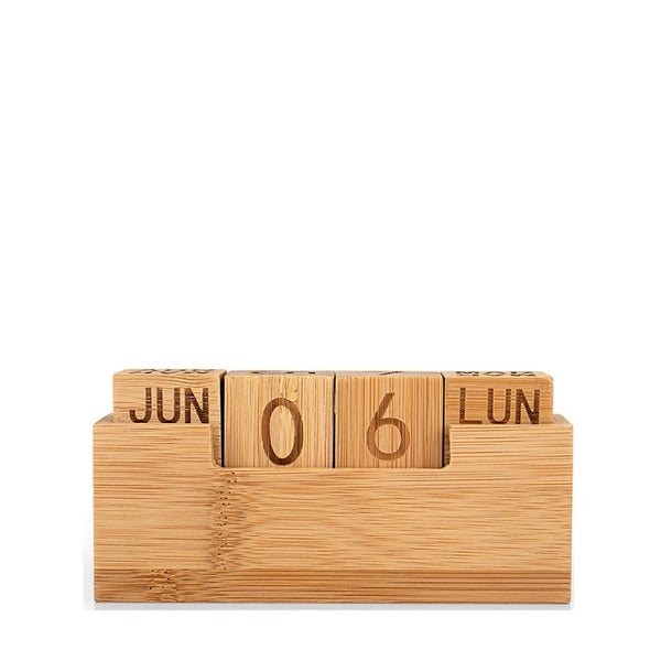 Calendario Perpetuo de Bambú